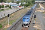 Late running eastbound "Empire Builder"